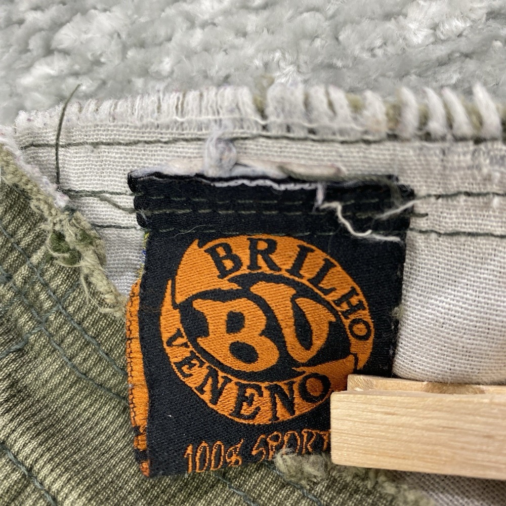 Vintage Brilho Veneno Pants 100% Cotton Sport Utility Made in Brazil Rare Street - Picture 12 of 16
